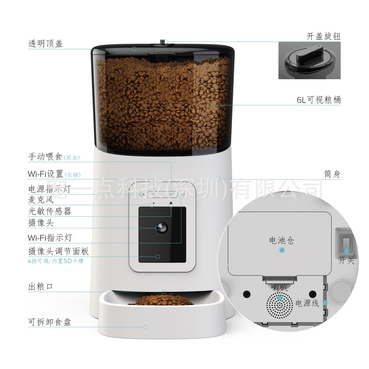 Pet smart feeder