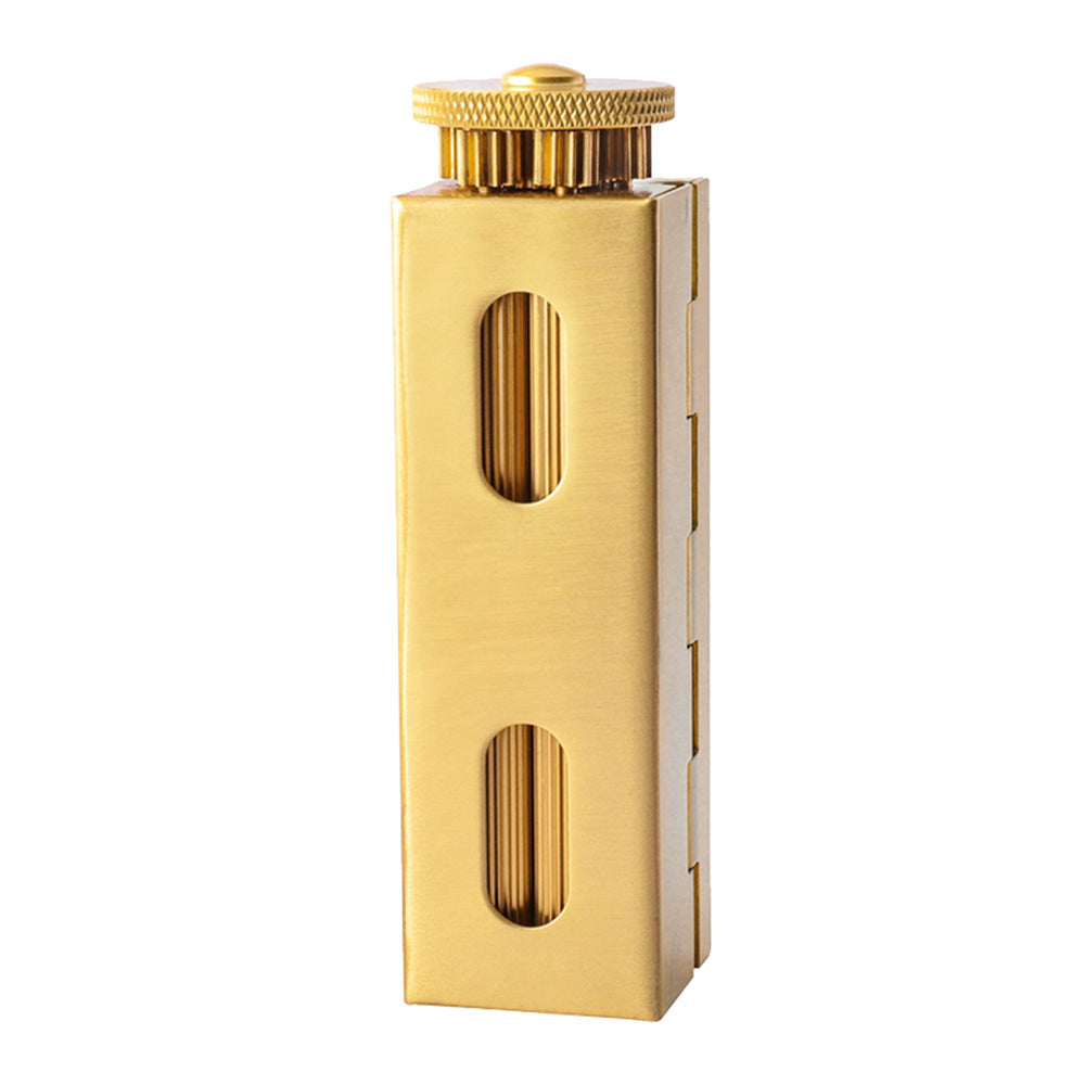 Light luxury handmade brass 70mm cigarette rolling machine